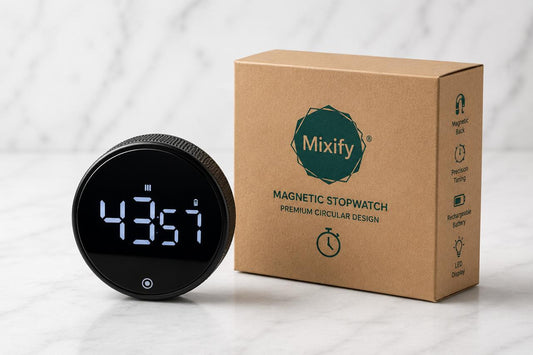 Mixify™ Magnetic Kitchen Timer & Stopwatch