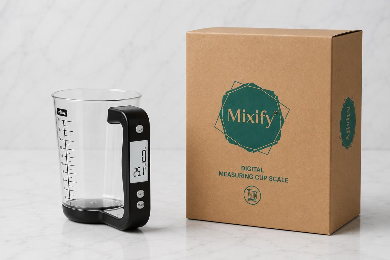 Mixify digital measuring cup scale